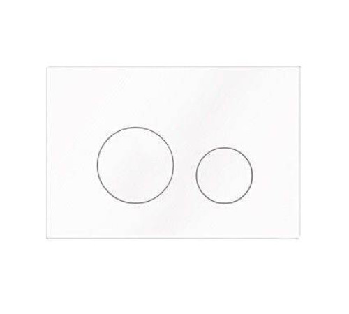 Клавиша смыва Elsen E11 220х150 мм белый E11white