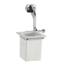 Стакан для зубных щеток подвесной Kerasan хром 741090