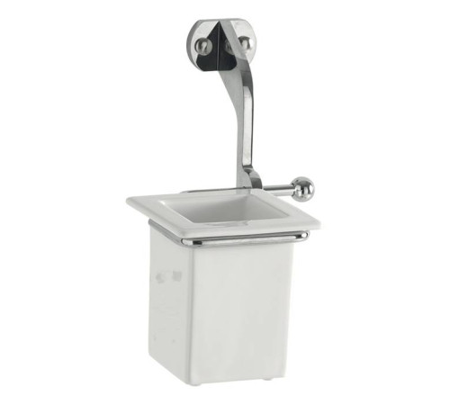 Стакан для зубных щеток подвесной Kerasan хром 741090