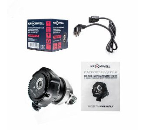 Насос циркуляционный Kromwell PWE 15/1.7 для ГВС с частотным регулированием PWE 15/1.7