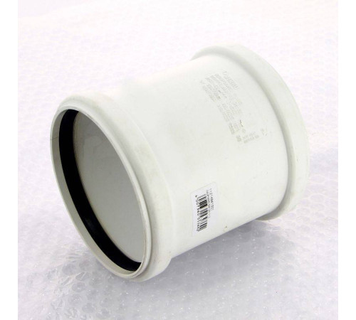 Муфта Rehau RAUPIANO PLUS канализационная двухраструбная 110 мм 121494