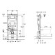 Инсталляция для унитаза Geberit Duofix Sigma 12 см 112 см 111.300.00.5