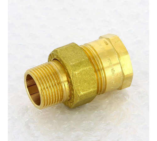 Разъемное соединение Viega бронза НВ 3/4 с коническим уплотнением 447014