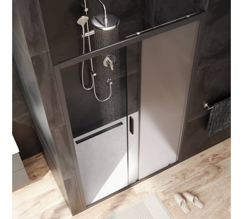 Дверь душевая в нишу AM.PM Gem 120x195 см раздвижная W90G-120-1-195BM