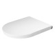 Сиденье с крышкой для унитаза Duravit White Tulip SoftClose петли хром белый 0027090000