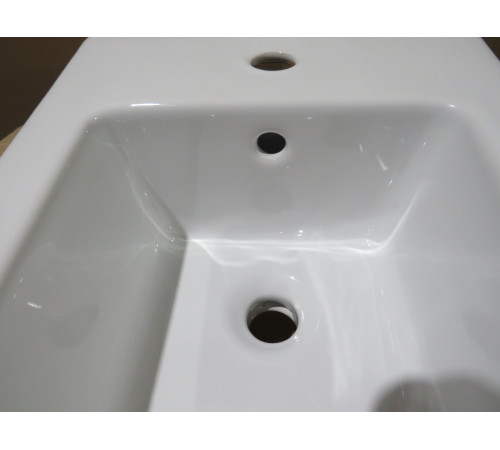 Биде подвесное GSI Kube X 550x360 мм с отверстием под смеситель без крепежа 9465111