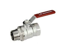Кран шаровой Giacomini R254DL 1 1/2 ВН ручка-рычаг R254LX007