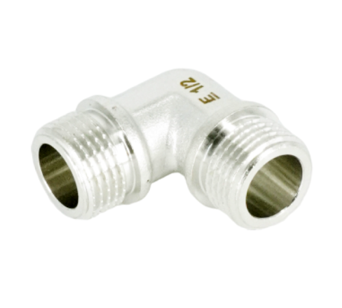 Угольник 90° ELSEN TIN латунь НН 1/2 EBF.10.12T