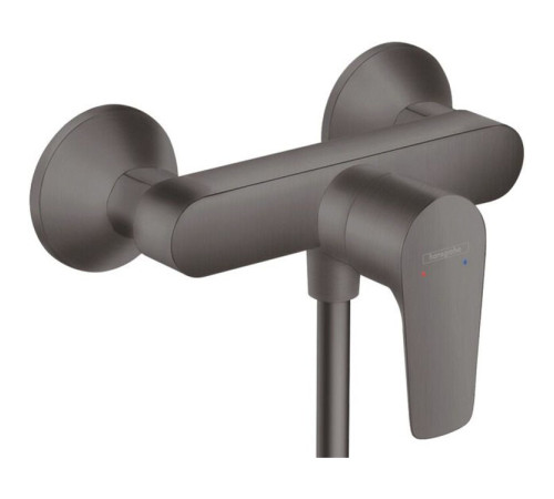 Смеситель для душа Hansgrohe Talis E однорычажный внешний монтаж шлифованный черный хром 71760340