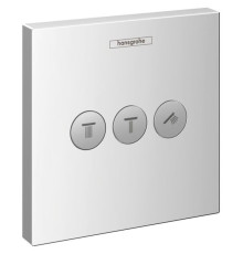 Вентиль Hansgrohe ShowerSelect для 3 потребителей скрытый монтаж хром 15764000
