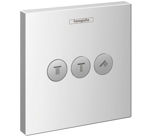 Вентиль Hansgrohe ShowerSelect для 3 потребителей скрытый монтаж хром 15764000