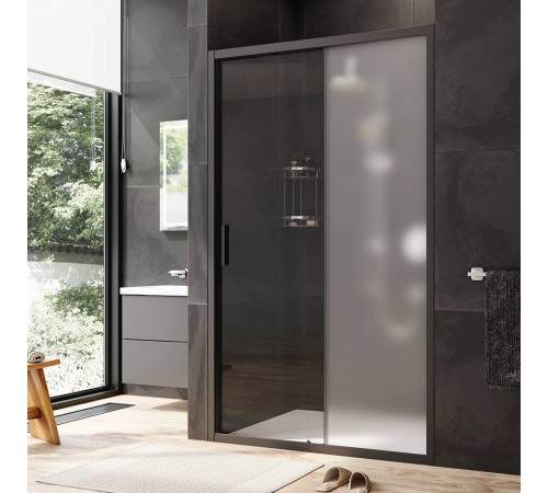 Дверь душевая в нишу AM.PM Gem 120x195 см раздвижная W90G-120-1-195BM