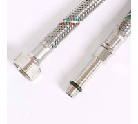 Гибкая подводка для смесителя Uni-Fitt 1/2 x M10 длинный штуцер 150 см 503S2815