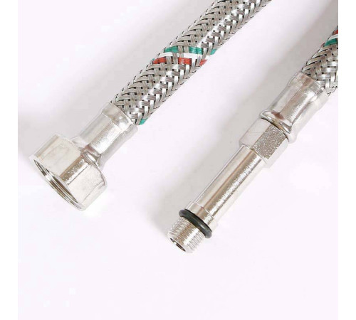 Гибкая подводка для смесителя Uni-Fitt 1/2 x M10 длинный штуцер 150 см 503S2815