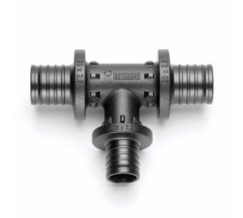 Тройник REHAU RAUTITAN PX с уменьшенным боковым проходом 40-32-40 11600691001