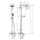 Душевая система Hansgrohe Crometta S 240 Showerpipe с термостатом для ванны хром 27320000