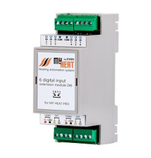 Блок расширения дискретный MyHeat DI6 6298