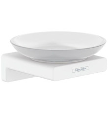 Мыльница Hansgrohe AddStoris матовый белый 41746700