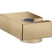 Держатель ручного душа Hansgrohe Porter E шлифованная бронза 28387140