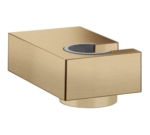 Держатель ручного душа Hansgrohe Porter E шлифованная бронза 28387140