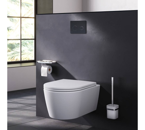 Клавиша для инсталляции сенсорная AM.PM Touchless Pro стекло черный I0450B38