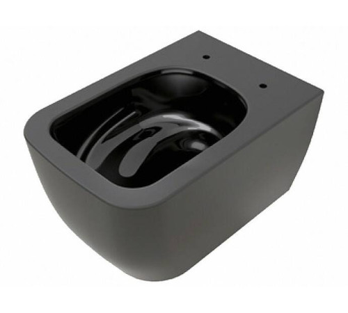 Унитаз подвесной Scarabeo Teorema 2.0 360x520x350 мм BIOKER Ardesia 5126TW49BK