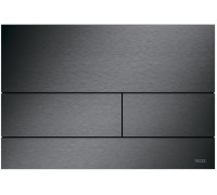 Панель смыва для унитаза TECE TECEsquare II металлическая черный хром 9240846