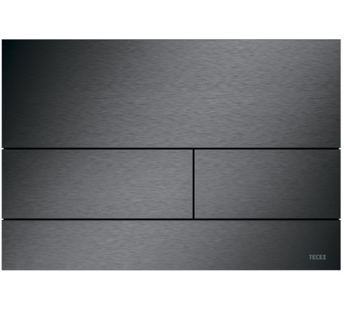 Панель смыва для унитаза TECE TECEsquare II металлическая черный хром 9240846