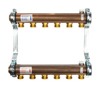 Коллекторная группа Watts Profil HKV/A 06 контуров 1 x 3/4 Евроконус 10004546