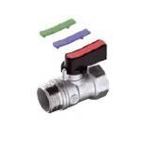 Кран мини шаровой Giacomini R694 1/2 ВР-НР хромированный R694X003