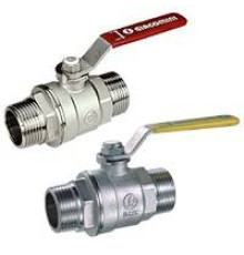 Кран шаровой Giacomini R253 1 1/4 Н-Н хромированный с рычажной рукояткой R253LX006