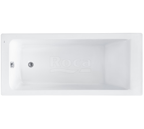 Ванна акриловая Roca Easy 1800х800 мм прямоугольная белая 7.2486.1.800.0