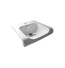 Раковина Kerasan Inka Project 60x40 см 1 отв. белый 341101