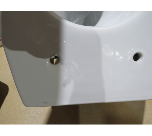 Уценка. Унитаз подвесной безободковый GSI Modo 520х370 мм белый глянцевый 981611_УЦ/7