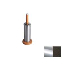 Ершик для унитаза напольный Oute хром/венге OT25305