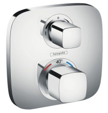 Термостат Hansgrohe Ecostat E с запорным и переключающим вентилем скрытый монтаж хром 15708000