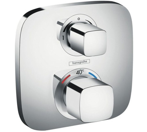 Термостат Hansgrohe Ecostat E с запорным и переключающим вентилем скрытый монтаж хром 15708000