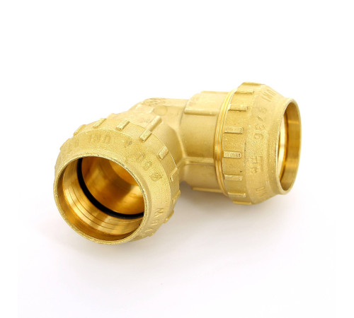 Угол обжимной Tiemme 50х50 мм для ПНД труб 3400020