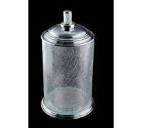 Ведро мусорное напольное Boheme Murano Cristal хром 10914-CRST-CH