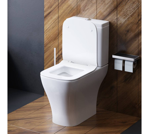 Унитаз-компакт безободковый AM.PM Like с сиденьем микролифт DX78C8600SC