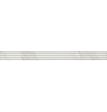 Бордюр Kerama Marazzi Прадо белый структура обрезной 3.4х40 см LSA014R