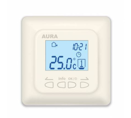 Терморегулятор Aura LTC 730 слоновая кость CN554