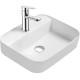 Раковина накладная AQUATON Вега 500x395x140 мм матовый белый AQ5506-MW