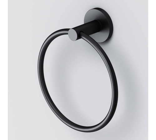 Кольцо для полотенец AM.PM X-Joy настенное черный A85A34422