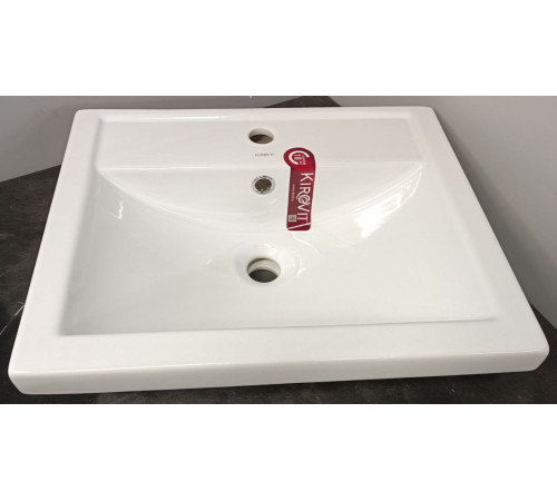 Раковина Kirovit Фостер 500 500х400 мм с отверстием под смеситель 4630055557578