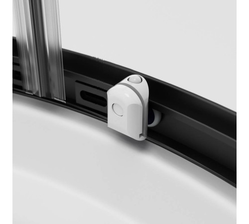 Душевое ограждение AM.PM X-Joy 90х90 см с поддоном черный матовый W88E-205-090BT64