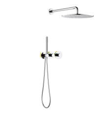 Душевая система встроенная Timo Saona с термостатом 300 мм хром SX-2359/00SM