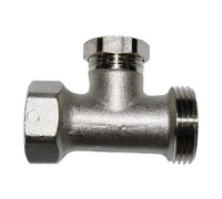 Клапан запорный SR Rubinetterie прямой 1/2x3/4 без хвостовика M514-1500N000