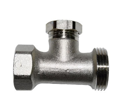 Клапан запорный SR Rubinetterie прямой 1/2x3/4 без хвостовика M514-1500N000