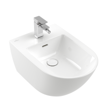 Биде подвесное Villeroy & Boch Subway 3.0 375х560х270 мм альпийский белый 44700001